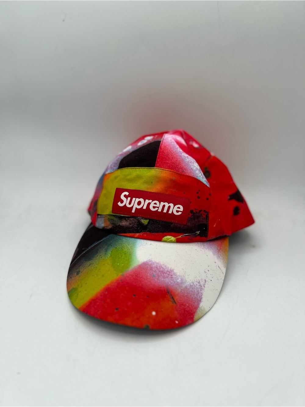 Supreme GORE-TEX Long Bull Camp Cap Rammellzee Red | Size: M/L